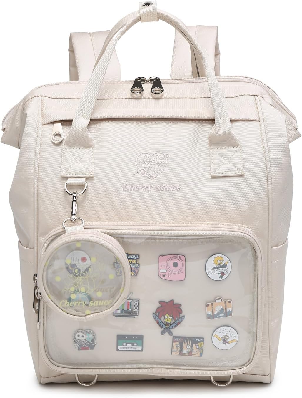 Ita Bag Pin Kawaii Cute Display Backpack for School with Insert