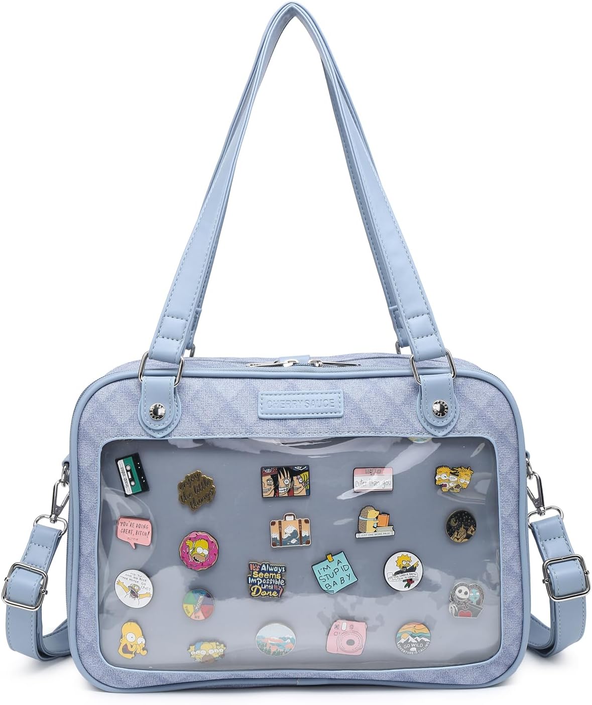 Ita Bag Denim PU Backpack Crossbody Messenger Shoulder Bags