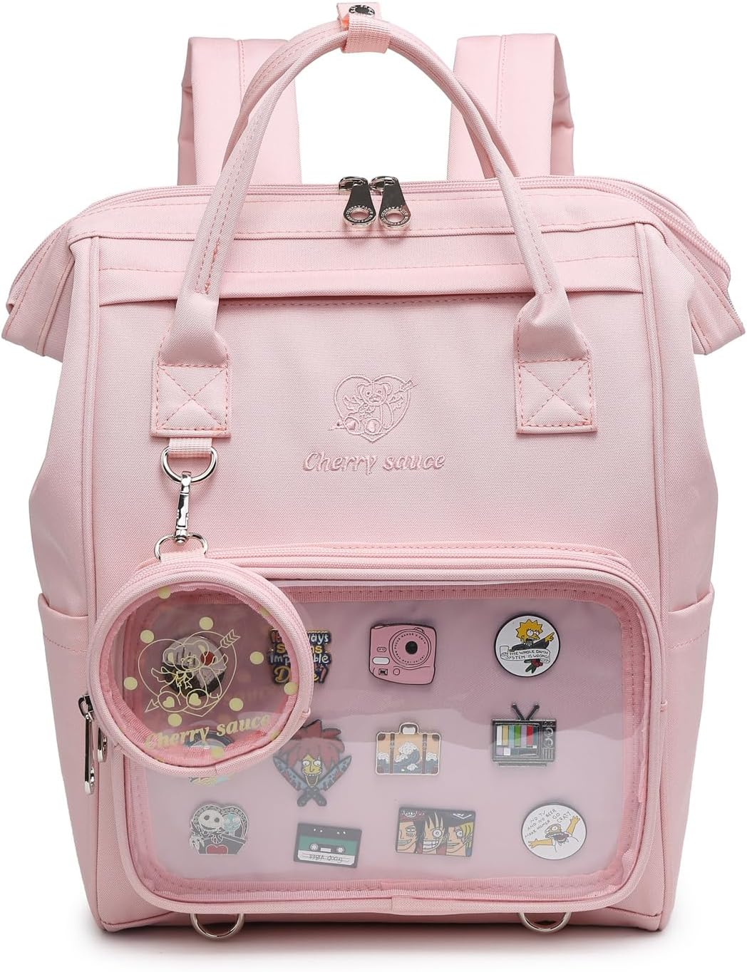 Ita Bag Pin Kawaii Cute Display Backpack for School with Insert