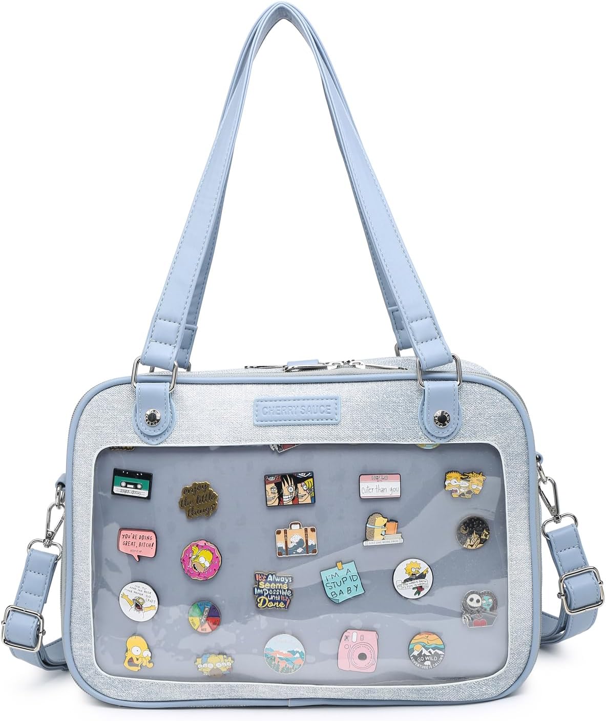 Ita Bag Denim PU Backpack Crossbody Messenger Shoulder Bags