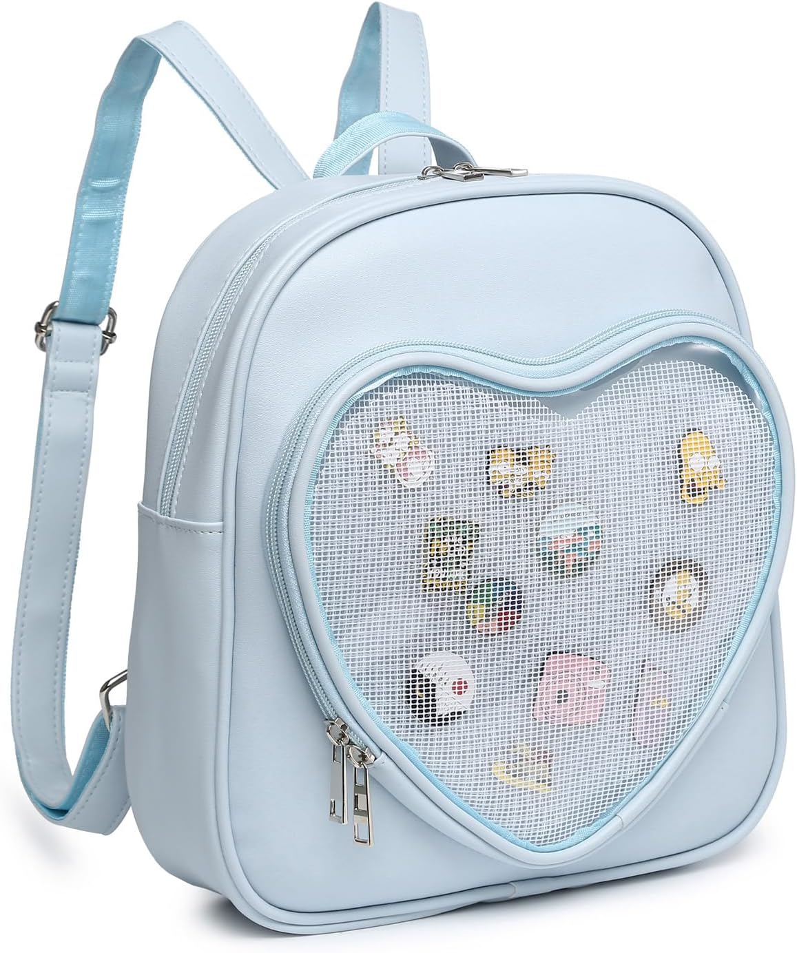 Ita Bag Backpack Heart Shaped Purse Pin Display