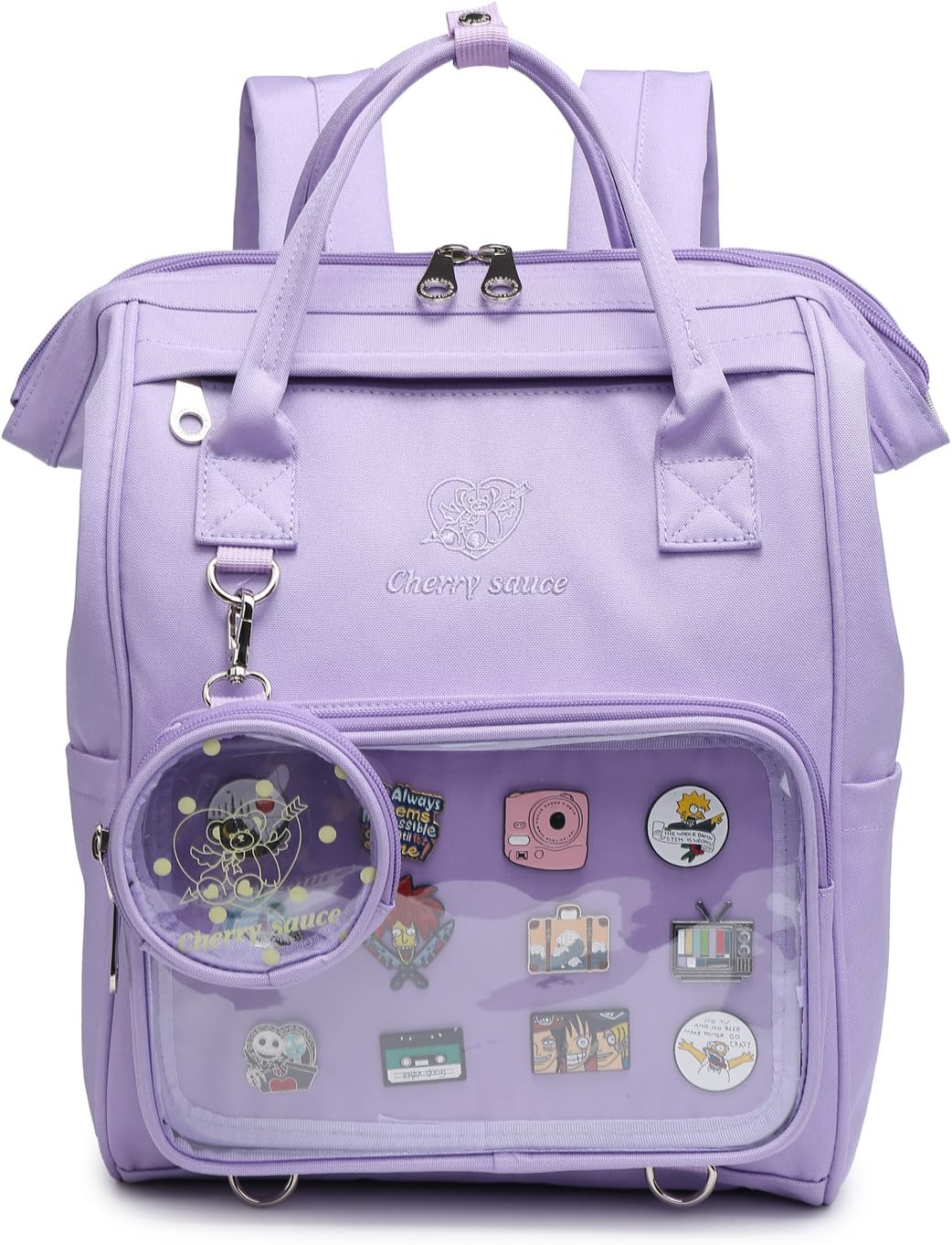 Ita Bag Pin Kawaii Cute Display Backpack for School with Insert